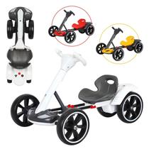 Carrinho Infantil Elétrico Mini Kart 6V Rolimã Passeio Som e Luz