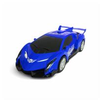 Carrinho Infantil Lamborghini Azul à Pilha Sports Winner Luz e Som