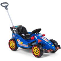 Carrinho Infantil Menino Empurrador Quadriciclo F1 Calesita