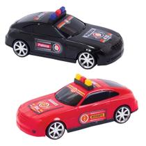 Carrinho Infantil New Car Policia/Resgate na Caixa - Ref 139 - Bs Toys