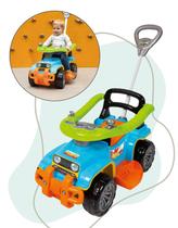 Carrinho Infantil Quadriciclo Jip Jip Maral Colorido 2 em 1 com Empurrador, Haste Direcionável e Proteção até 30kg Maral 2112