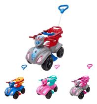 Carrinho Infantil Quadriciclo Passeio Empurra Haste Kendy