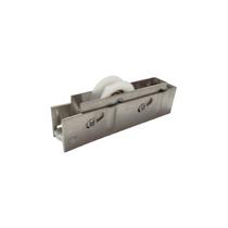 Carrinho Inox Roldana Suprema Simples 100kg Trilho Meia Cana Macarrão Tartaruga Lápis Carrinho Inox Roldana Suprema Simples 100kg Trilho Meia Cana Macarrão Tartaruga Lápis