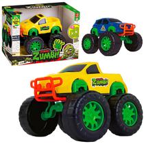 Carrinho Invasão Zumbi Pickup Colorido Carro De Brinquedo Infantil 0045 - Samba Toys