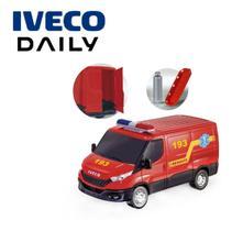 Carrinho Iveco Daily Resgate C/ Acessórios Usual Brinquedos