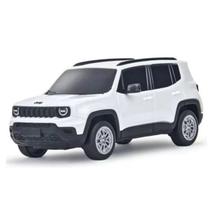Carrinho Jeep Renegade Escala 1:30 Com Chaveiro Brinquedo Colecionável Na Caixa - Ideal Para Presente - Usual