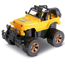 Carrinho Jeep SLM Fricção Silmar Brinquedos X-Terra Special Amarelo 6340 3+