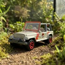 Carrinho Jeep Wrangler 18 Jurassic World Rebirth Hardnoze Matchbox JGL00 Mattel