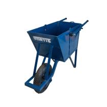 Carrinho jerica 90 litros 1 roda e cabo articulado - Fortis