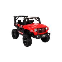 Carrinho Jipe Aventura Elétrico Infantil 12V c/ Controle Remoto Bang