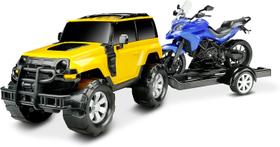 Carrinho Jipe Infantil Render Force Sortidos - Jeep + Moto - Roma