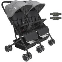 Carrinho Kiddo para Gemeos Duplo Mascote Grafite Carrinho Kiddo para Gemeos Duplo Mascote Grafite