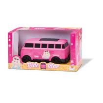 Carrinho Kombi Infantil Ride Star Rosa Barbie - ORANGE TOYS