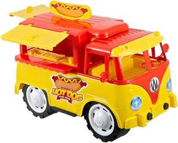 Carrinho Kombica Hot Dog - Ref BQ9076A Kendy Brinquedos Carrinho Kombica Hot Dog - Ref BQ9076A Kendy Brinquedos