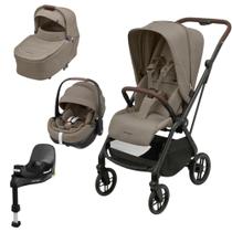 Carrinho Leona² Pebble Pro base isofix 360 moisés Maxi-Cosi Cor: Twillic Graphite