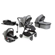 Carrinho Magnific 5 em 1 Trio Base Isofix e Moisés Safety