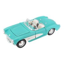 Carrinho Maisto 1:24 SE 1957 Chevrolet Corvette Turquesa Carrinho Maisto 1:24 SE 1957 Chevrolet Corvette Turquesa