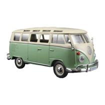 Carrinho Maisto 1:25 SE Volkswagen Van Samba Verde/Creme Carrinho Maisto 1:25 SE Volkswagen Van Samba Verde/Creme