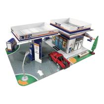Carrinho Maisto Fresh Metal Build/Play Posto de Gasolina