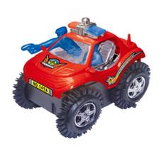 Carrinho Maluco Bate Volta Cambalhota Vira Desvira Brinquedo Polícia Brinquedo Criança Divertido