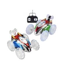 Carrinho Maluco Controle Remoto Gira 360º Com Luz