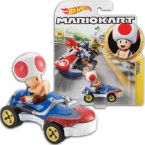 Carrinho Mario Kart Hot Wheels Gbg25 Toad Sneakers