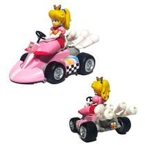 Carrinho mario kart luigi bowser yoshi miniatura pullback friccao