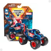 Carrinho Marvel Capitão América Monster Jam 03341 - Sunny