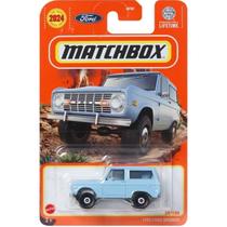 Carrinho Matchbox 1970 Ford Bronco HVL74 Coleção Mattel