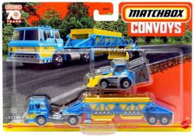 Carrinho Matchbox Com Caminhão Convoys Mattel - GBK70G