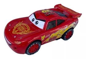 Carrinho Mcqueen Fricção Metal Carros Disney Coleção