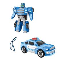 Carrinho Megaformers Super Guardian 5 em 1 Azul - Multikids BR1758