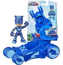 Carrinho Menino Gato Pj Masks + Boneco 22cm PJ Masks Hasbro