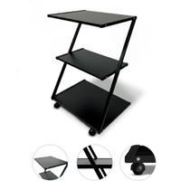 Carrinho Mesa Auxiliar Organizador Z Metálico Clinicas Estética Salões de beleza Manicure