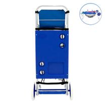 Carrinho Mesa Praia 2 em 1 Alumínio + Sacareia e Rede 4488 BEL