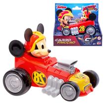 Carrinho Mickey de Fricção 13cm Disney Aventuras Sobre Rodas