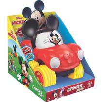 Carrinho Mickey Fofomovel Vinil Gigante Lider 2832