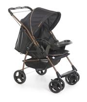 Carrinho Milano Rev III Preto Cobre Galzerano Carrinho Milano Rev III Preto Cobre Galzerano