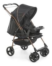 Carrinho Milano Revesível ll Galzerano - Preto Cobre