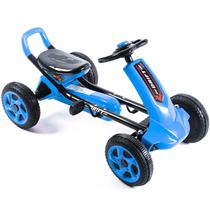 Carrinho Mini Kart Drift Cor Azul Quadriciclo Infantil Brinquedo Com Buzina - Unitoys