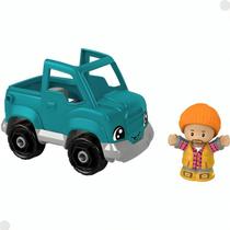 Carrinho Mini Pick up C/ Figura Little People Hpx86 - Mattel