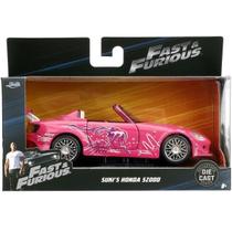 Carrinho Miniatura 2001 Honda S2000 Suki Velozes e Furiosos 1/32 Carrinho Miniatura 2001 Honda S2000 Suki Velozes e Furiosos 1/32