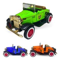 Carrinho Miniatura Antigo Calhambeque Clássicos Abre Porta