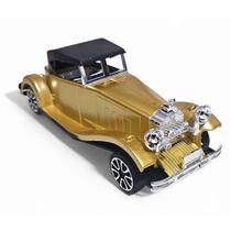 Carrinho Miniatura Antigo Clássico Fricção Colecionável 24Cm Carrinho Miniatura Antigo Clássico Fricção Colecionável 24Cm