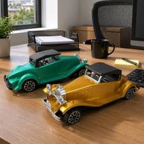 Carrinho Miniatura Brinquedo Colecionável Clássic Kit 2pçs Carrinho Miniatura Brinquedo Colecionável Clássic Kit 2pçs