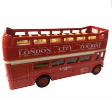 Carrinho Miniatura De Ferro Welly London Bus Welly