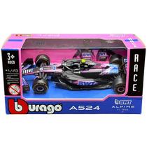 Carrinho Miniatura F1 2024 BWT Alpine A524 10 GASLY Carrinho Miniatura F1 2024 BWT Alpine A524 10 GASLY