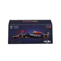 Carrinho Miniatura Formula 1 Perez11 com Capacete RB20 1:43