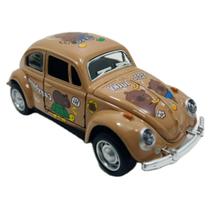 Carrinho Miniatura Fusca Fricção Abre Porta Colecionável