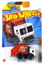 Carrinho Miniatura Hot Wheels Caminhão Total Disposal Htb19